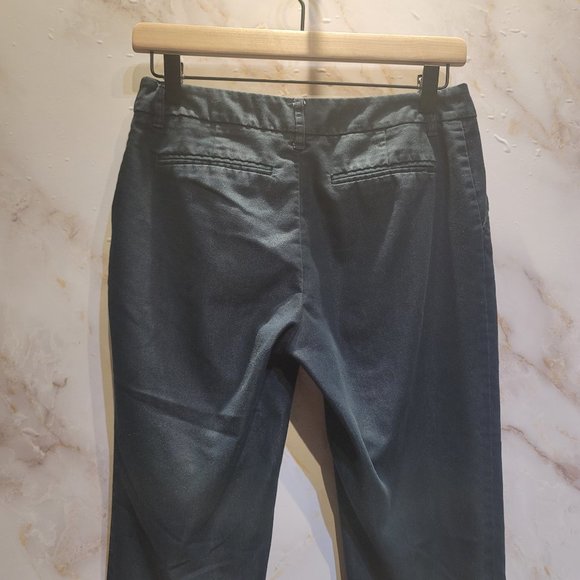 Mossimo Navy Fit 4 Stretch Capri Cuff Pants - Picture 5 of 5